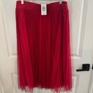 Brand new with tags sizes red torrid skirt size 0